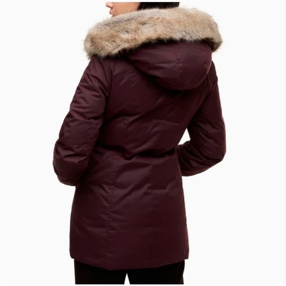 *SOLD* Aritzia Black Babaton Gillian Parka MINT Condition - Picture 3 of 14